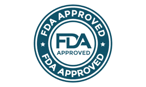 FDA Approved logo for LightSteps Pro supplement, ensuring product safety and compliance with health regulations.